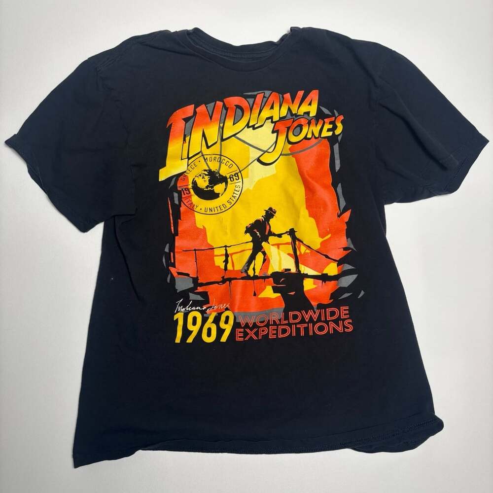 Size medium men’s Lucasfilm Indiana Jones 1969 T-Shirt
